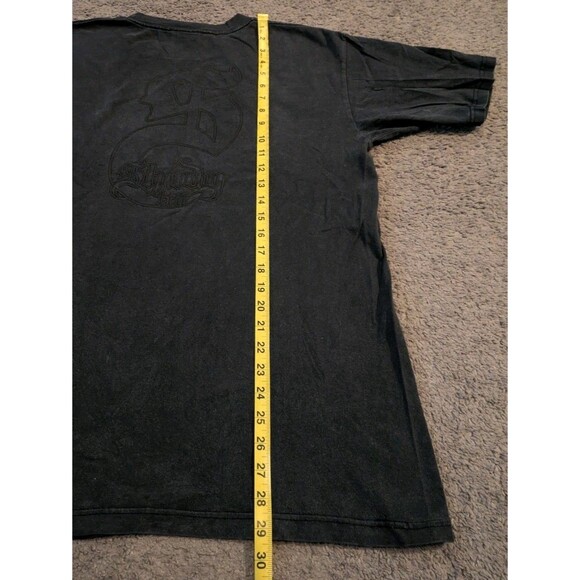 Vintage Y2K Shady LTD EMINEM Blackout Logo T-Shirt Men's Medium - Picture 9 of 9